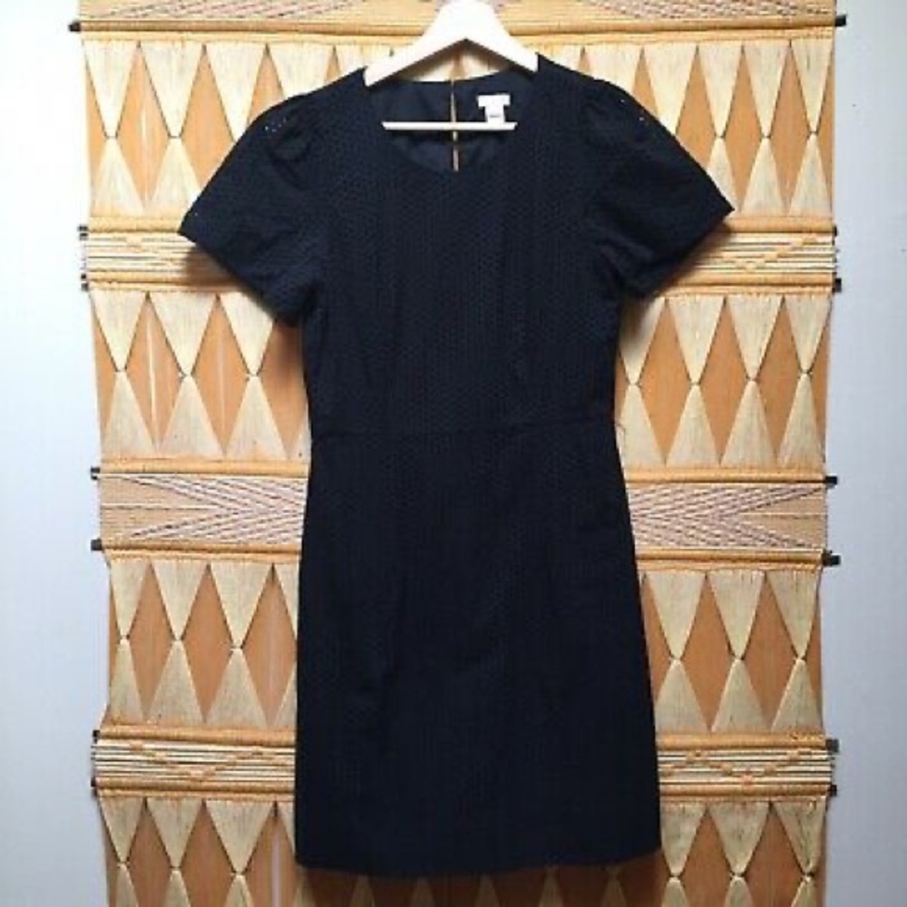 J.Crew Flutter Sleeve Shift Dress